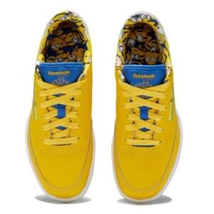 Kid's Reebok Illumination's Minions x Club C Little 'Minions size 10C VGUC
